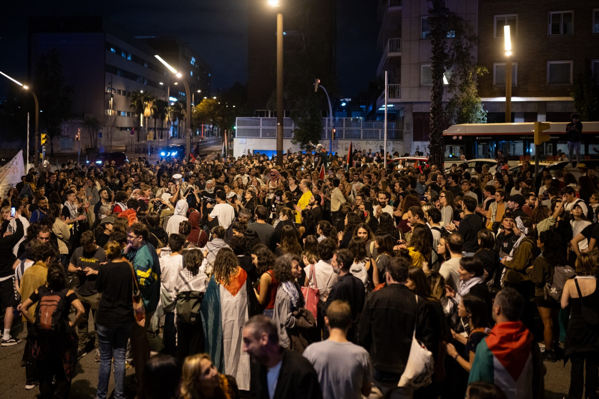 EuropaPress 6996188 varios centenares personas concentracion consulado israel barcelona octubre