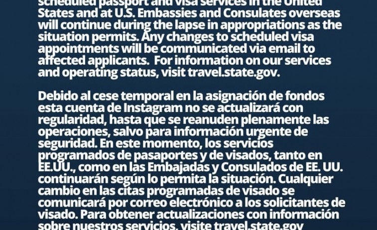 De Estados Unidos a Madrid y Barcelona: el impacto directo del 'Shutdown'