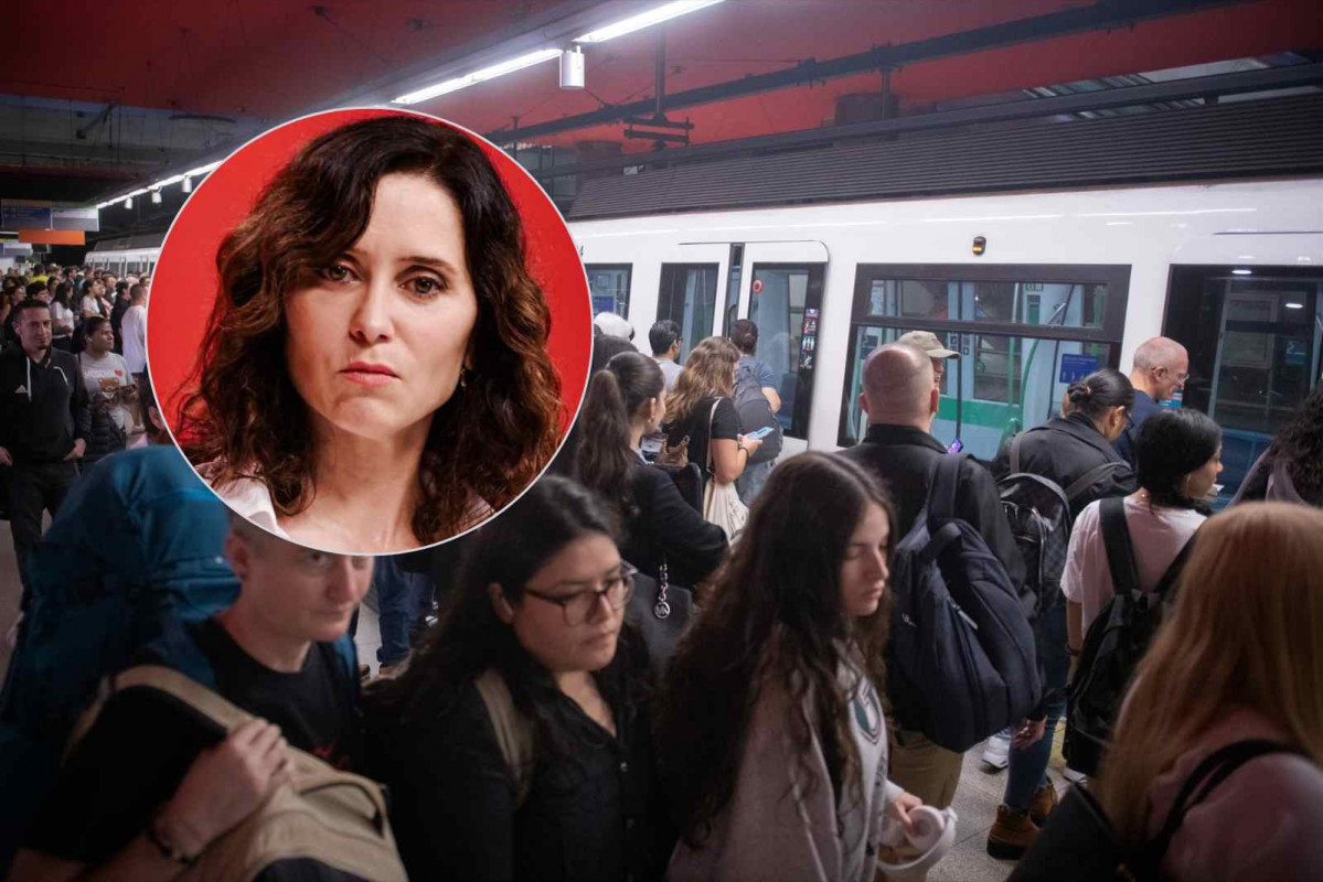 Ayuso, metro de Madrid