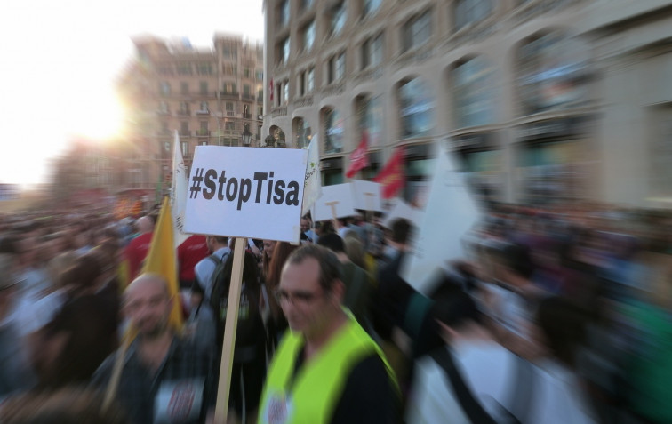 Barcelona se suma a las protestas contra los tratados de libre comercio TTIP, CETA y TISA