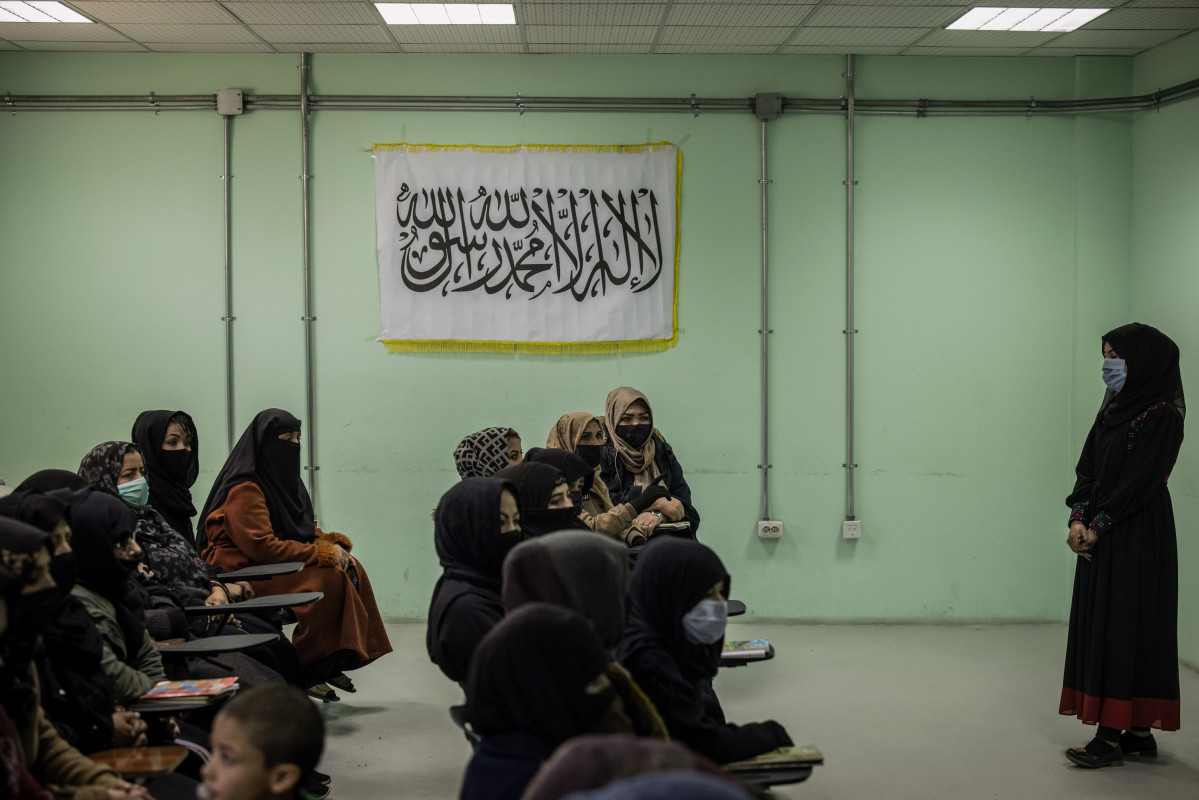 EuropaPress 4883388 17 november 2022 afghanistan kabul women are trained as police officers in