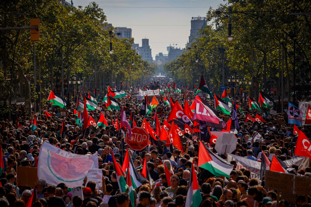 Inicio de la manifestación