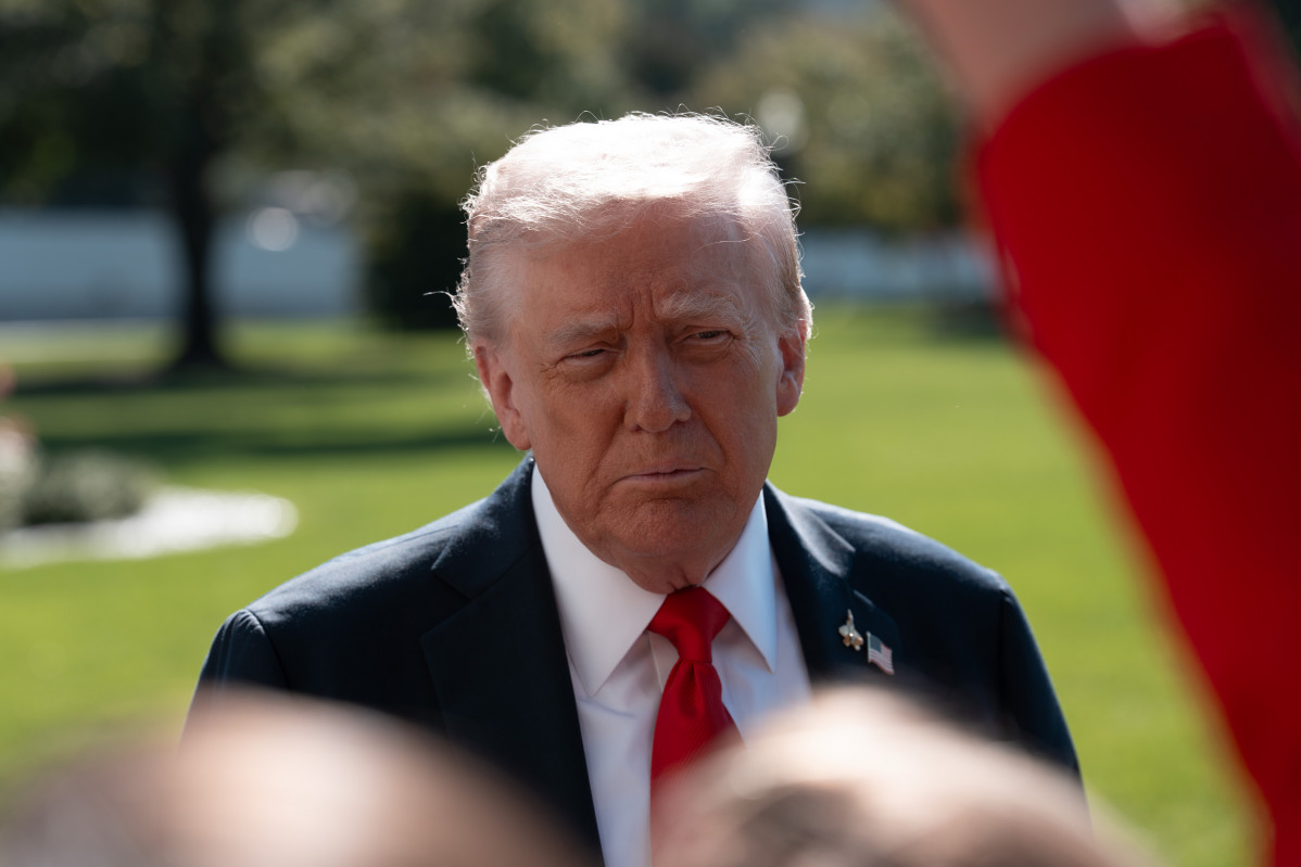 EuropaPress 7006604 05 october 2025 us washington us president donald trump answers questions