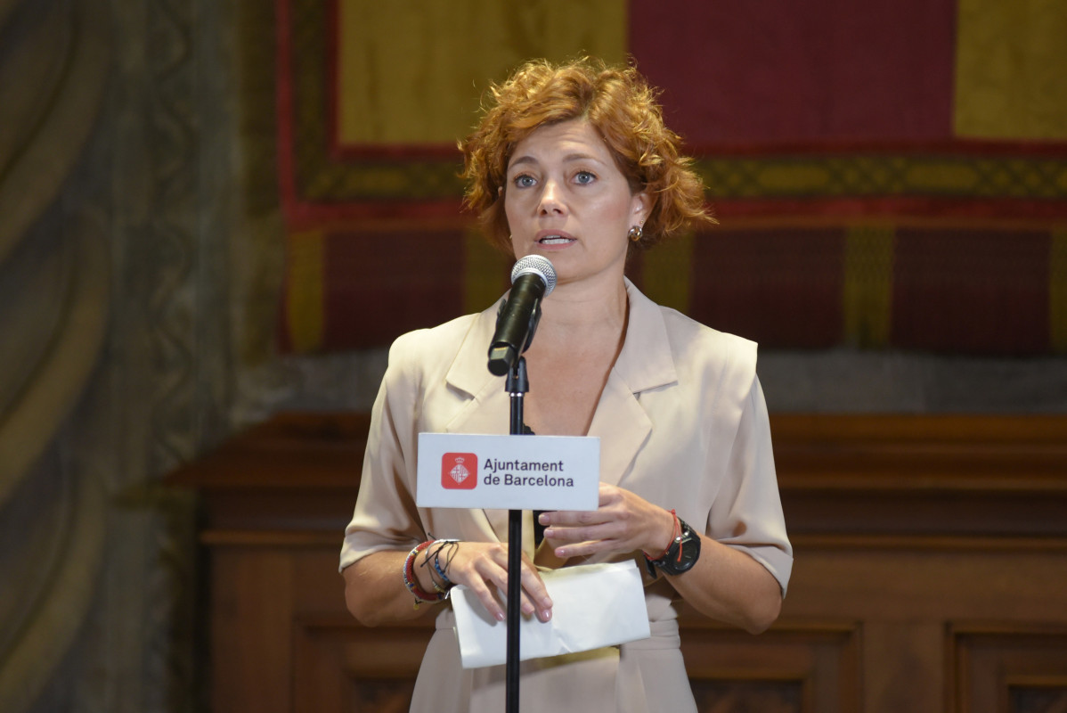 La líder de ERC en el Ayuntamiento de Barcelona, Elisenda Alamany