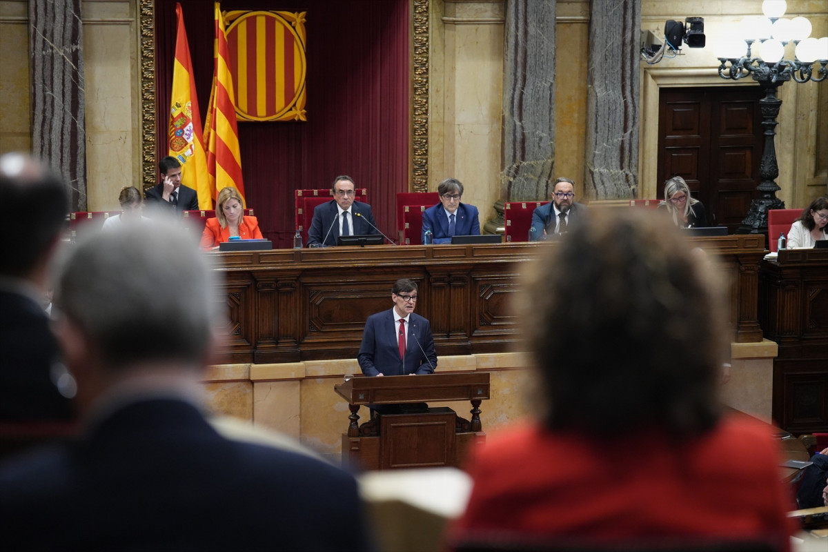 EuropaPress 7010914 presidente generalitat salvador illa interviene primera jornada debate