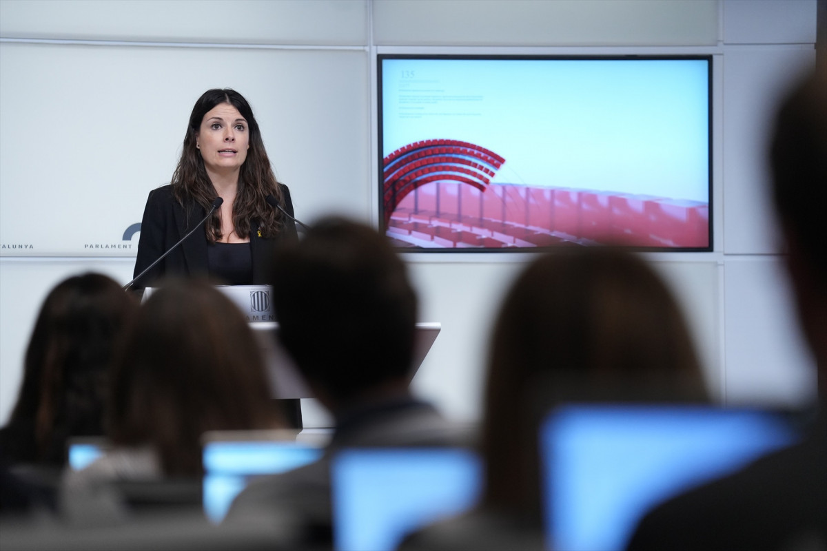 EuropaPress 7011214 portavoz junts parlament monica sales