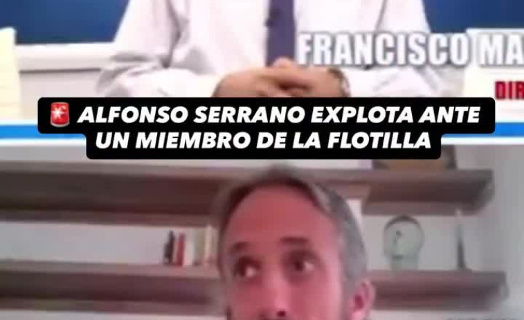 Vídeo: Un miembro de la Flotilla se compara a Guantánamo y Auschwitz y arde el plató de 'Todo es Mentira'