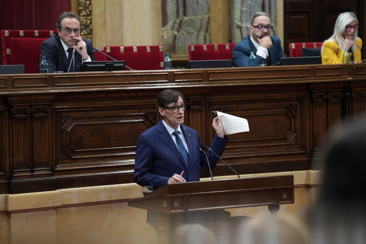 EuropaPress 7012123 president generalitat salvador illa primera jornada debate politica general