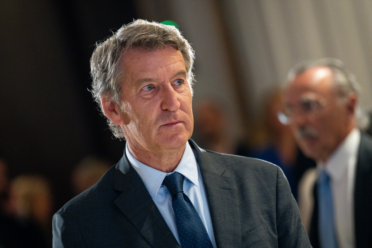 EuropaPress 7015436 september 15 2025 madrid madrid spain alberto nunez feijoo president of the