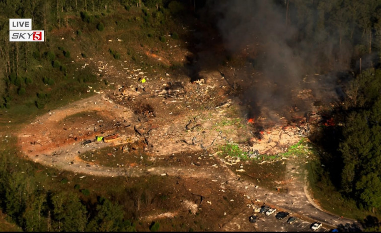 Una fuerte explosión en una fábrica de explosivos deja varios muertos y desaparecidos en EEUU