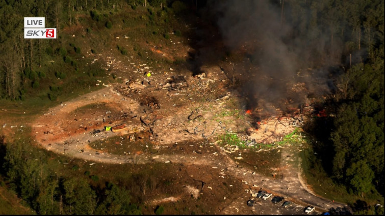 Una fuerte explosión en una fábrica de explosivos deja varios muertos y desaparecidos en EEUU