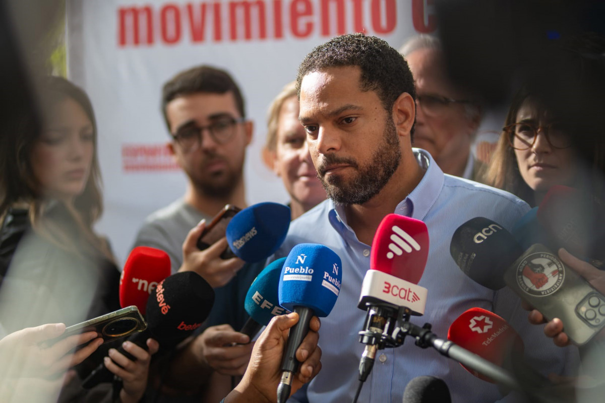 Garriga durante sus declaraciones