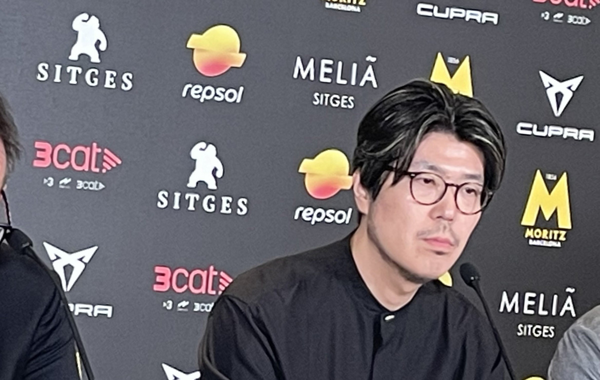 El director Genki Kawamura, en el Festival de Sitges