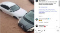 Vídeo | Terror bajo la lluvia: La Ràpita sufre inundaciones “muy importantes” con calles anegadas y coches flotando
