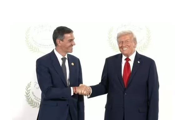 EuropaPress 7025271 presidente gobierno pedro sanchez homologo estadounidense donald trump