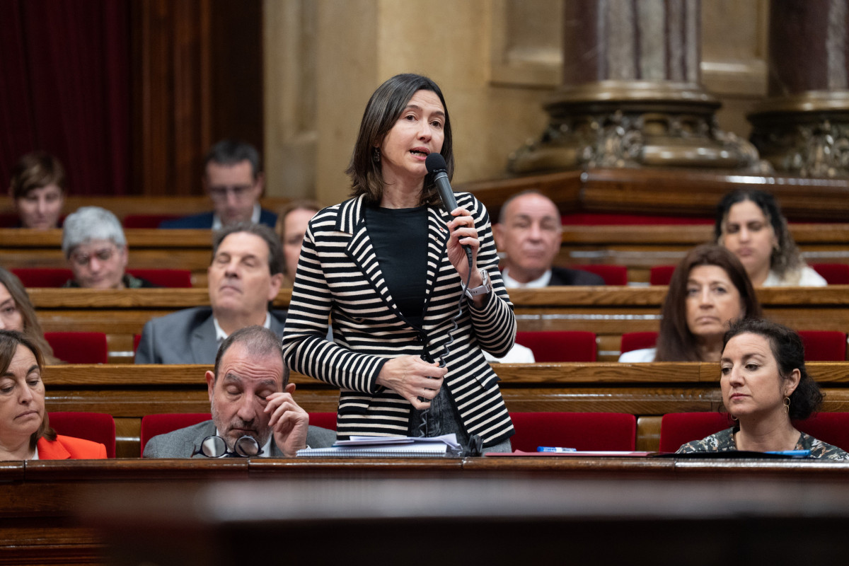 Archivo - La consellera de Interior, Núria Parlón, en una imagen de archivo