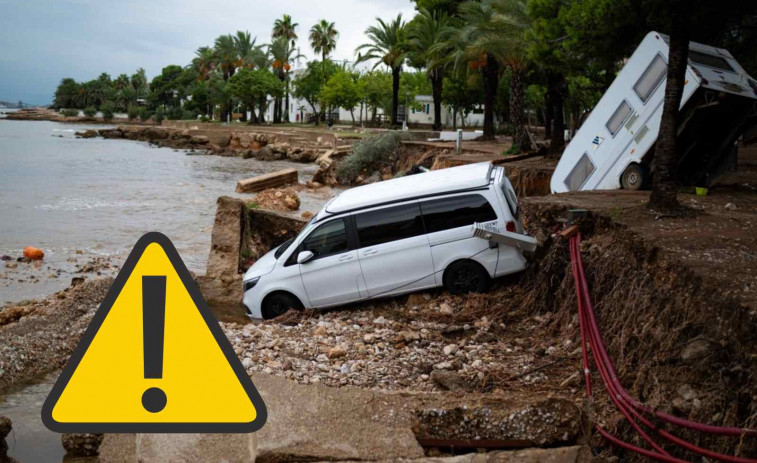 Esto puede salvarte la vida: qué hacer si te sorprende una riada en tu coche