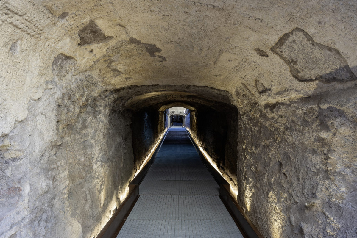Passaggio di Commodo veduta generale Ph Simona Murrone Parco archeologico del Colosseo scaled