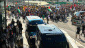 VÍDEO | La protesta por Palestina se desborda: cargas, piedras y gritos frente a la estación de Sants