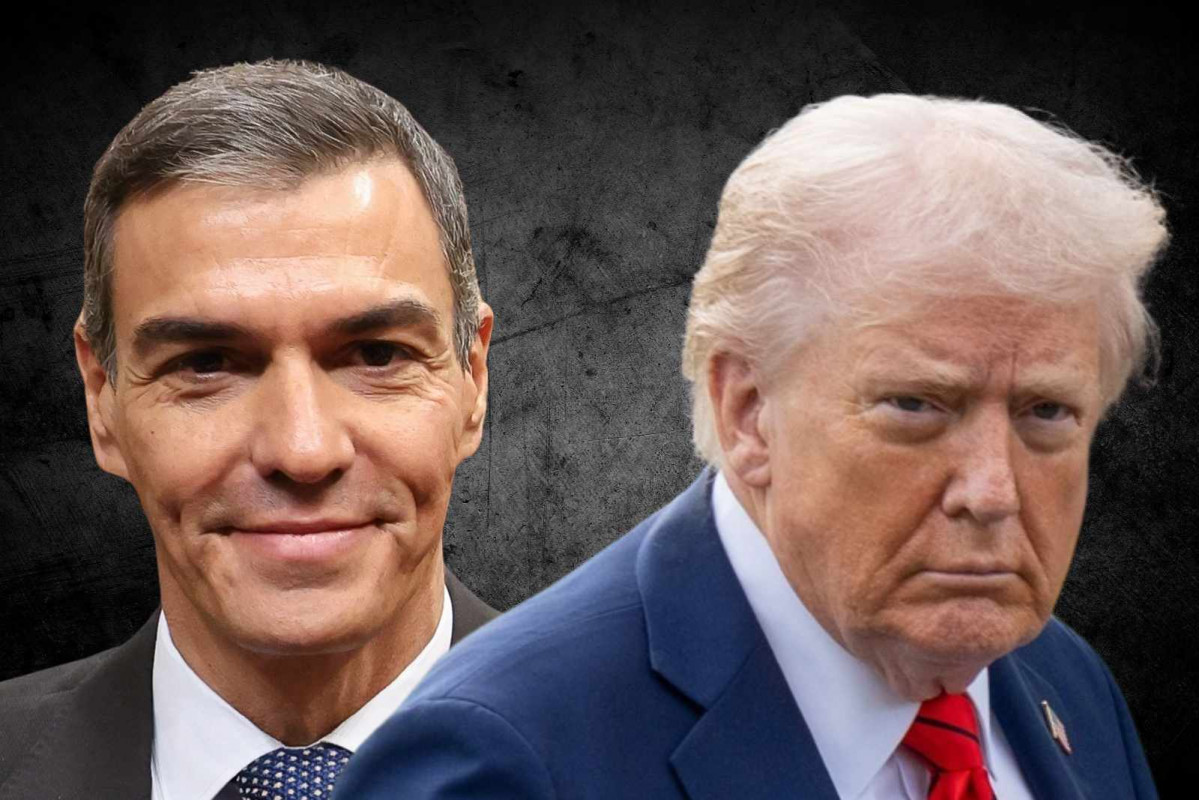 Pedro Sánchez y Donald Trump   EP