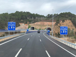 Protección Civil hará un simulacro del plan de emergencia del Túnel de Voltrera de Abrera en la B-40
