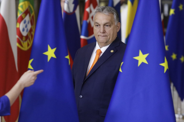 EuropaPress 2545915 12 december 2019 belgium brussels hungary prime minister viktor orban