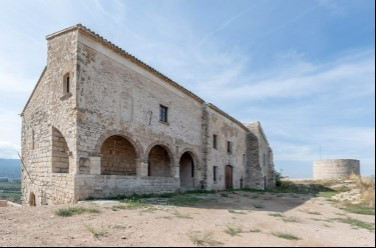 Edifico prinicipal del castillo de Barberà de la Conca