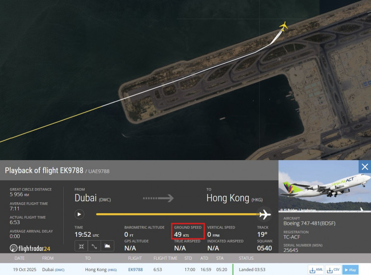 VIDEO | Boeing 747  cae al mar tras salirse de la pista y deja  muertos