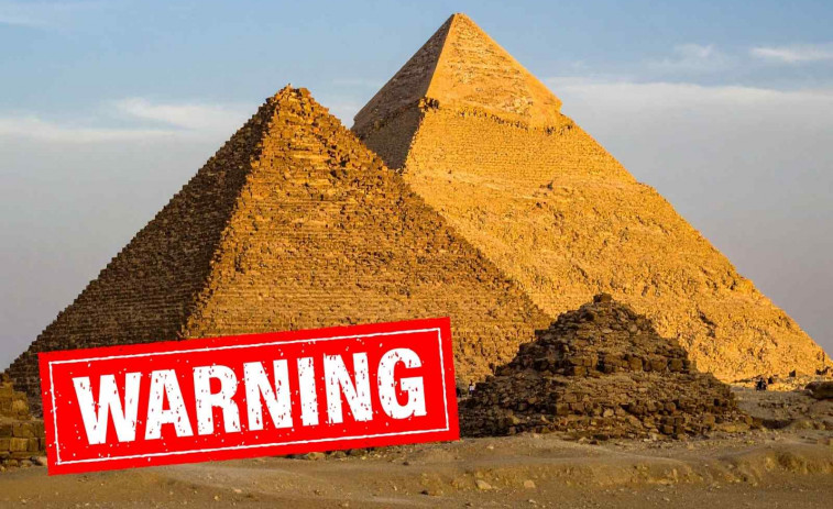 Rescatada una turista española tras caerse a 80 metros de profundidad en una pirámide de Egipto