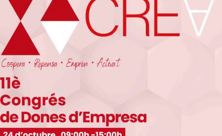 De talleres sensoriales a la innovación: El Congreso de Dones d'Empresa CREA ofrece una jornada completa de crecimiento profesional
