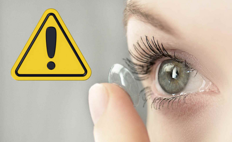 Una joven de 19 años podría quedarse ciega tras ducharse con las lentillas puestas