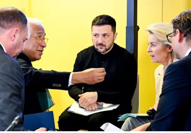 Zelensky cumbre europa press