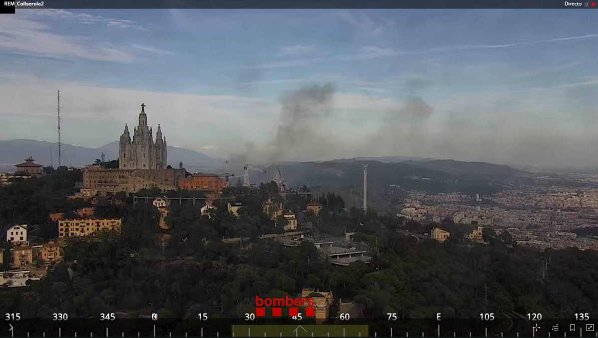 EuropaPress 7053080 incendio turo montcada barcelona