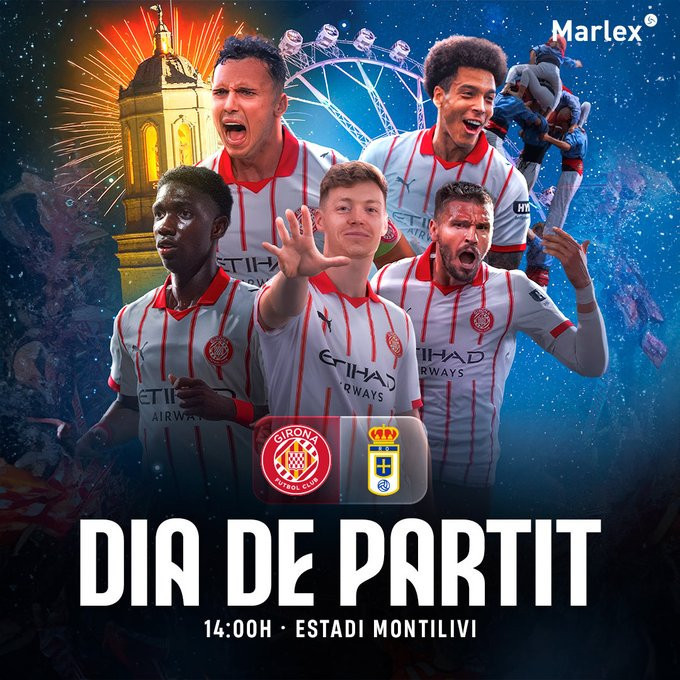 Girona y Oviedo, al límite: el duelo decisivo en el Montilivi para salir del descenso este sábado