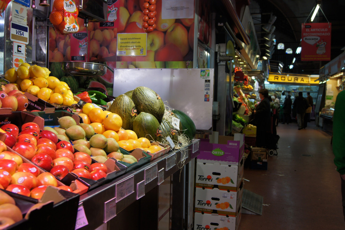 Archivo - Recurso para mercados, alimentación, comida, fruta