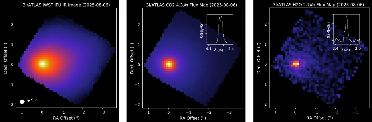 Webb observations of interstellar comet 3I ATLAS (1)