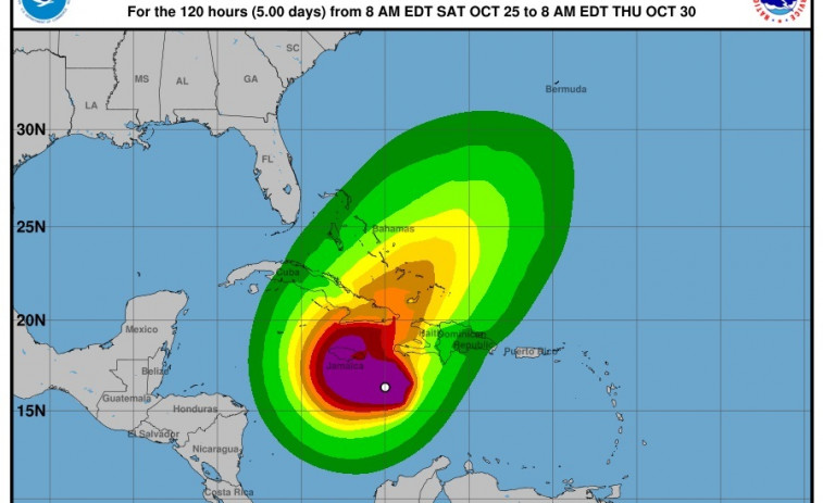 Catástrofe caribeña: Huracán Melissa desciende a categoría 3 al entrar en Cuba