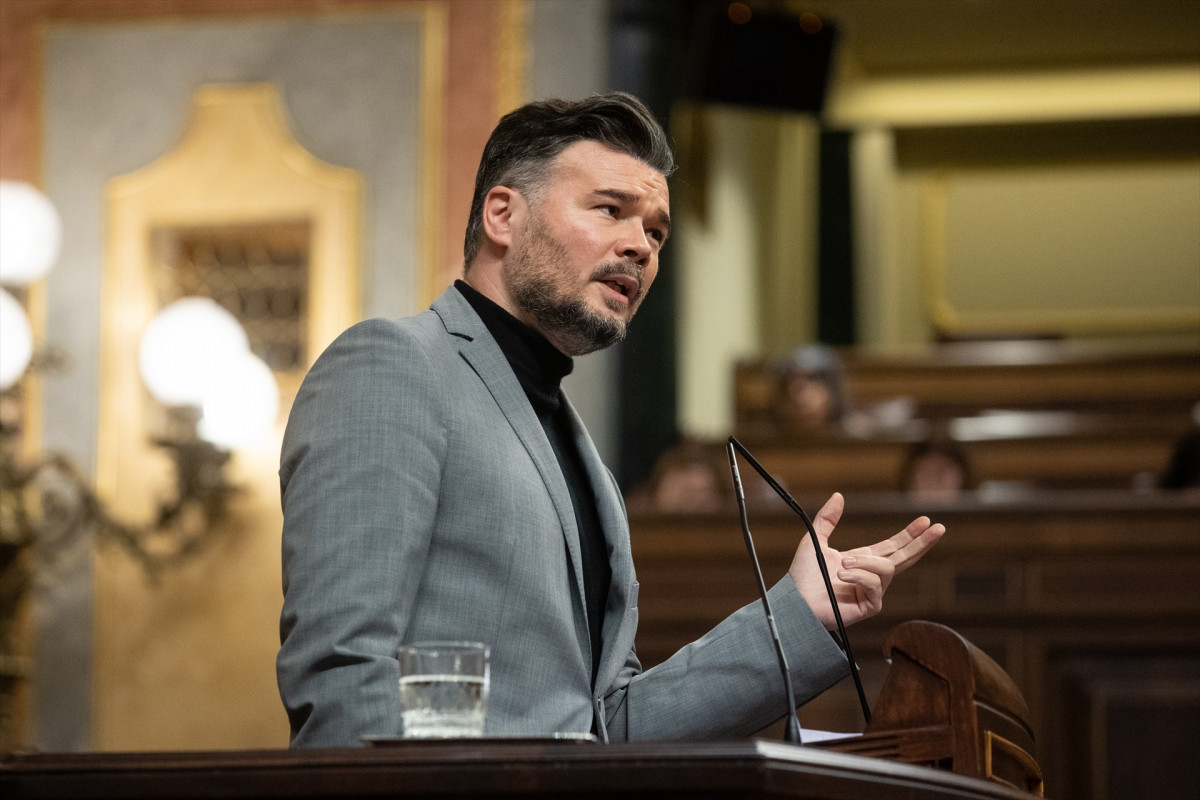 EuropaPress 6571969 portavoz erc congreso gabriel rufian interviene pleno donde debate toma