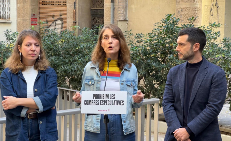 Comuns registrará una ley para que ayuntamientos 