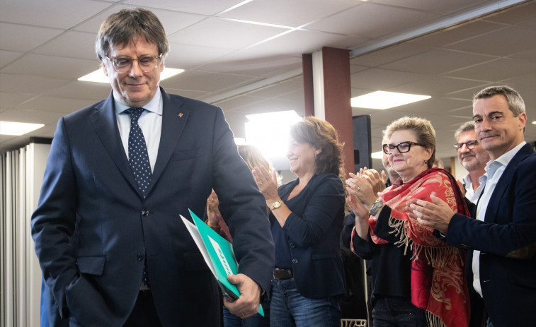 Puigdemont aplaude la decisión de la militancia de Junts: 