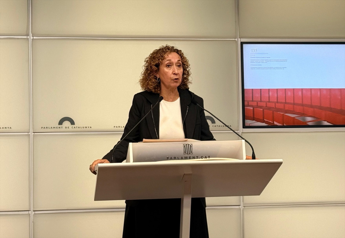 EuropaPress 7076107 portavoz erc parlament ester capella rueda prensa