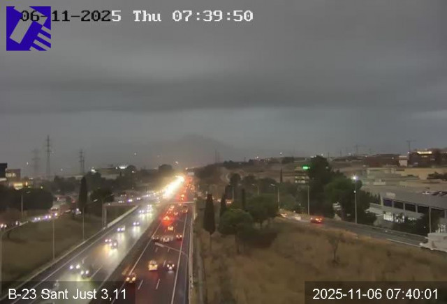 La C-17 reabre en Mollet del Vallès tras el corte por lluvias intensas y 2 km de retenciones