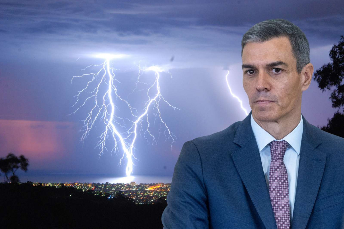 Tormenta, Pedro Sánchez   EUROPA PRESS   CANVA   Andreya de Getty Images