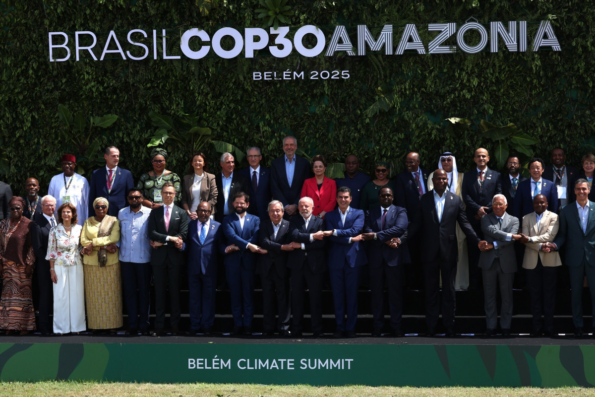 EuropaPress 7083780 07 november 2025 brazil belem brazilian president luiz inacio lula da silva