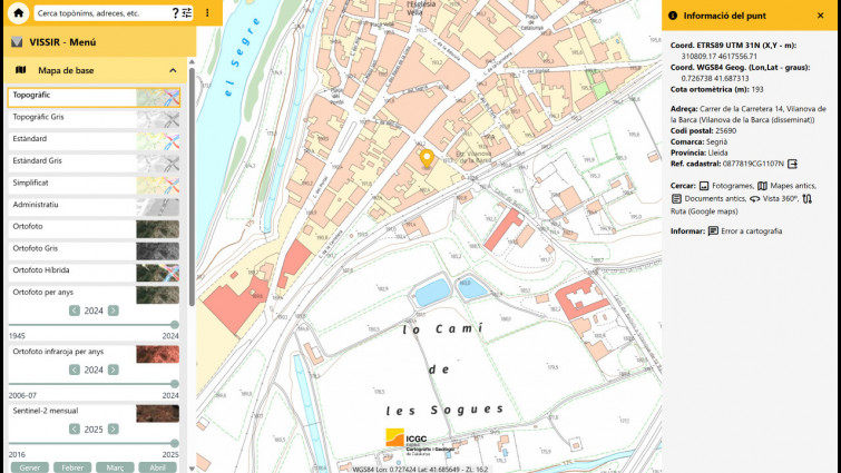 La Generalitat estrena Vissir 4, la plataforma que centraliza y moderniza la geoinformación oficial