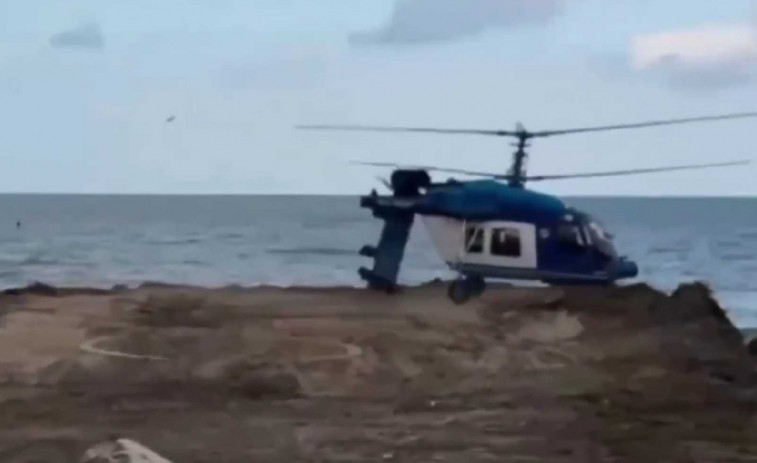 VÍDEO | Impactante accidente mortal de un helicóptero que transportaba a cinco altos cargos de Rusia