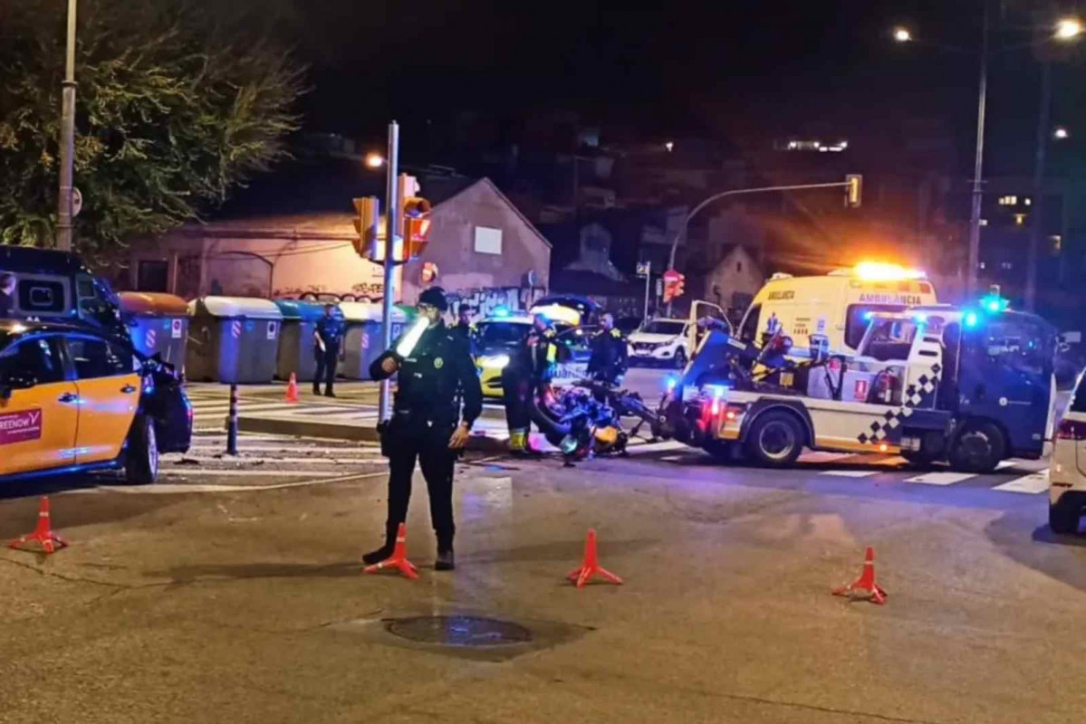 Control de la Guardia Urbana de L'Hospitalet