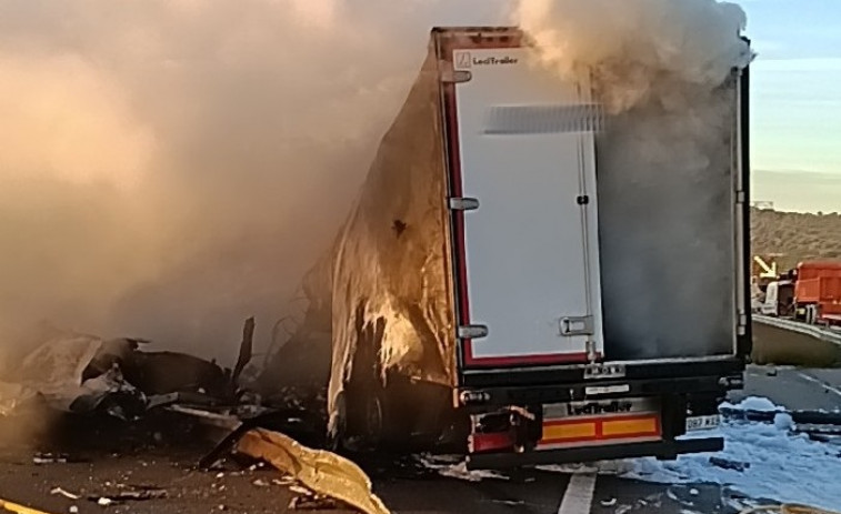 Reabierta la AP-7 después del accidente mortal en L'Aldea