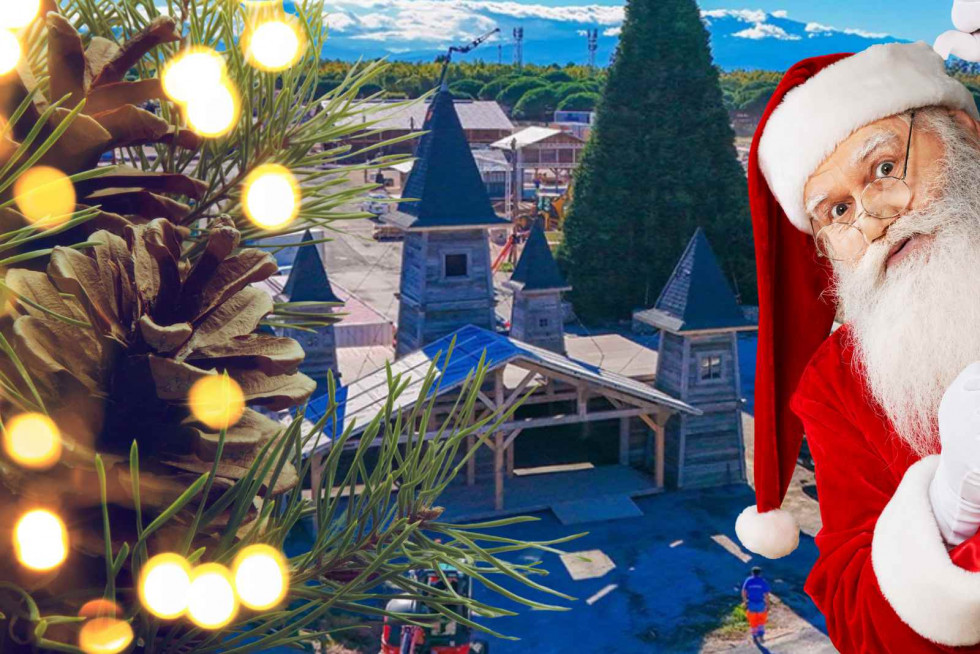 Construcción de la nueva Village du Noel   CANVA