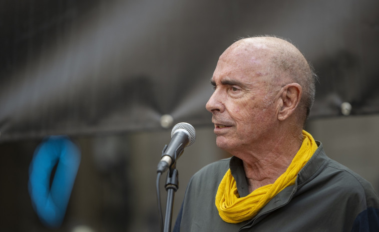 Lluís Llach usa el partido por Palestina para reivindicar la independencia catalana